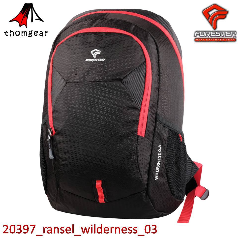 Thomgear Forester Adventure 20397 Wilderness 0.3 Free Cover Bag Tas Ransel Sekolah Probolinggo