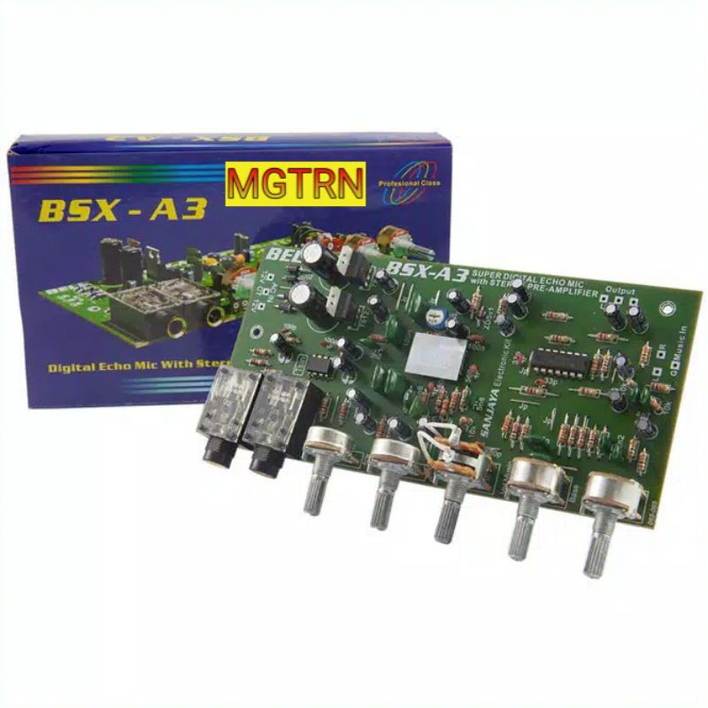 Kit Digital Echo Mic+Tone Control BSX-A3 Bell