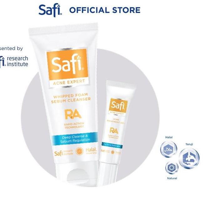 ➦ Safi Acne Expert Sebum Cleanser & Spot Gel Package ♡