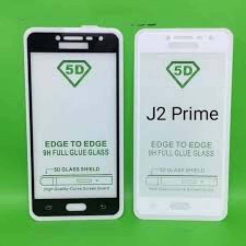 tempered glass kaca ful layar 10D HP Samsung J2 prime/grand prime/J2 pro tampred glass kaca full lay