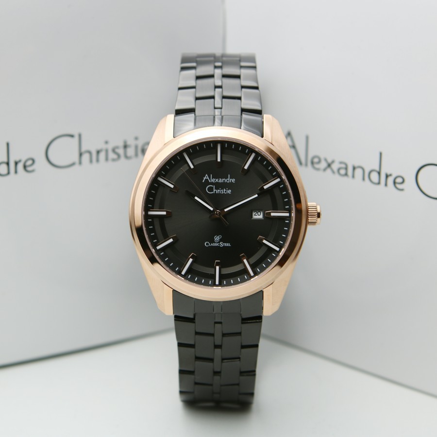 ORIGINAL Jam Tangan Pria Alexandre Christie AC 8637 / AC8637 / 8637 Garansi Resmi 1 Tahun.