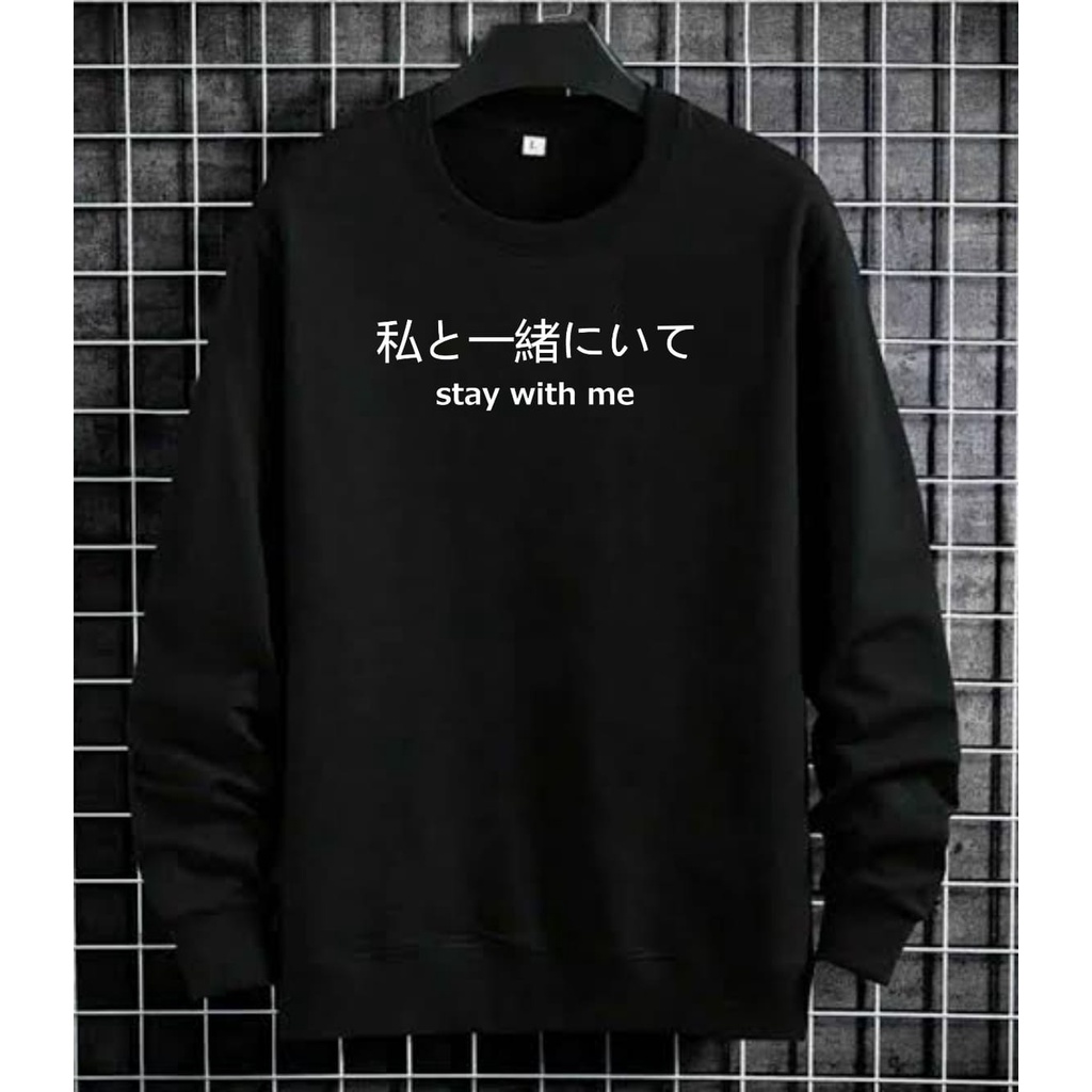 sweater crewneck pria dan wanita