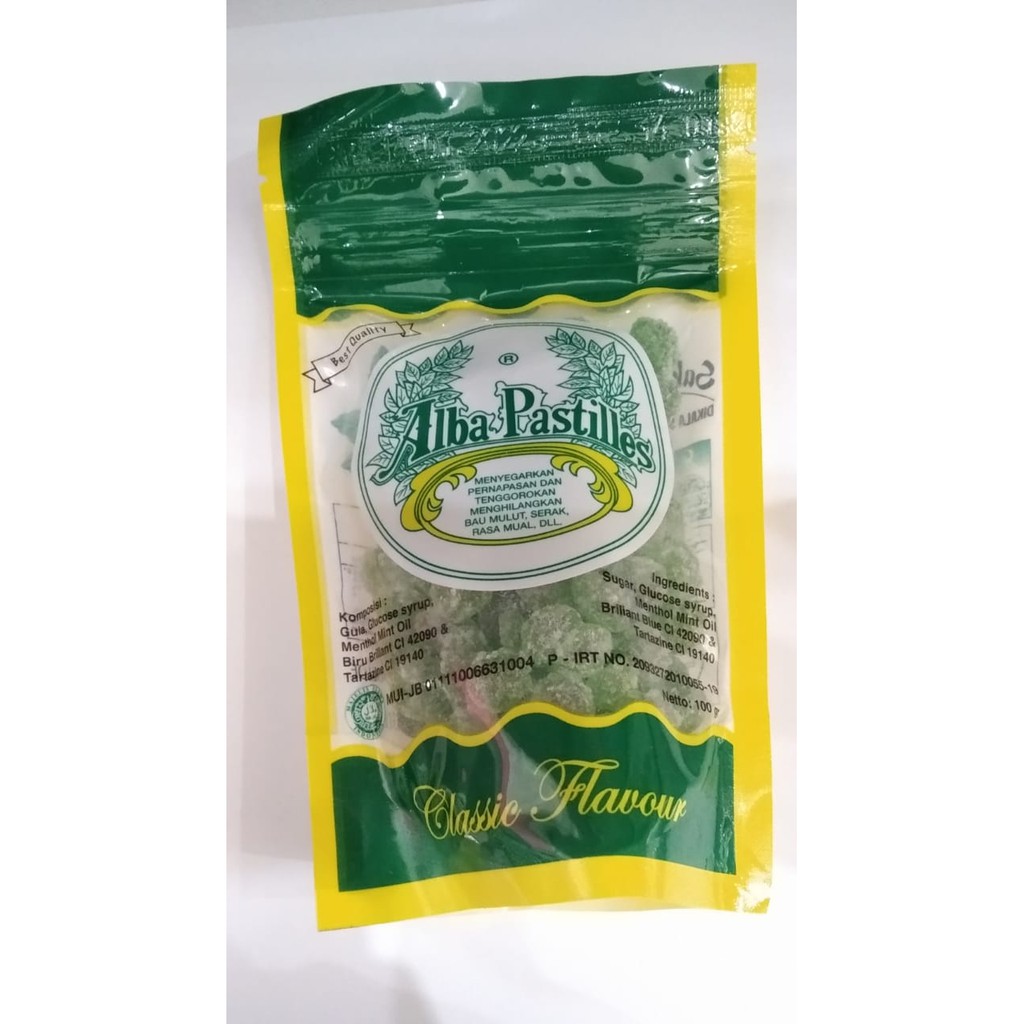 

Alba Pastilles 100gr - Permen Penyegar Tenggorokkan