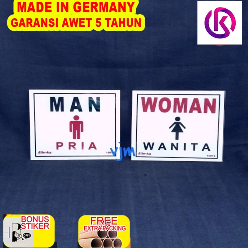 

Murah Plat Acrylic Pria & Wanita (10x9cm)