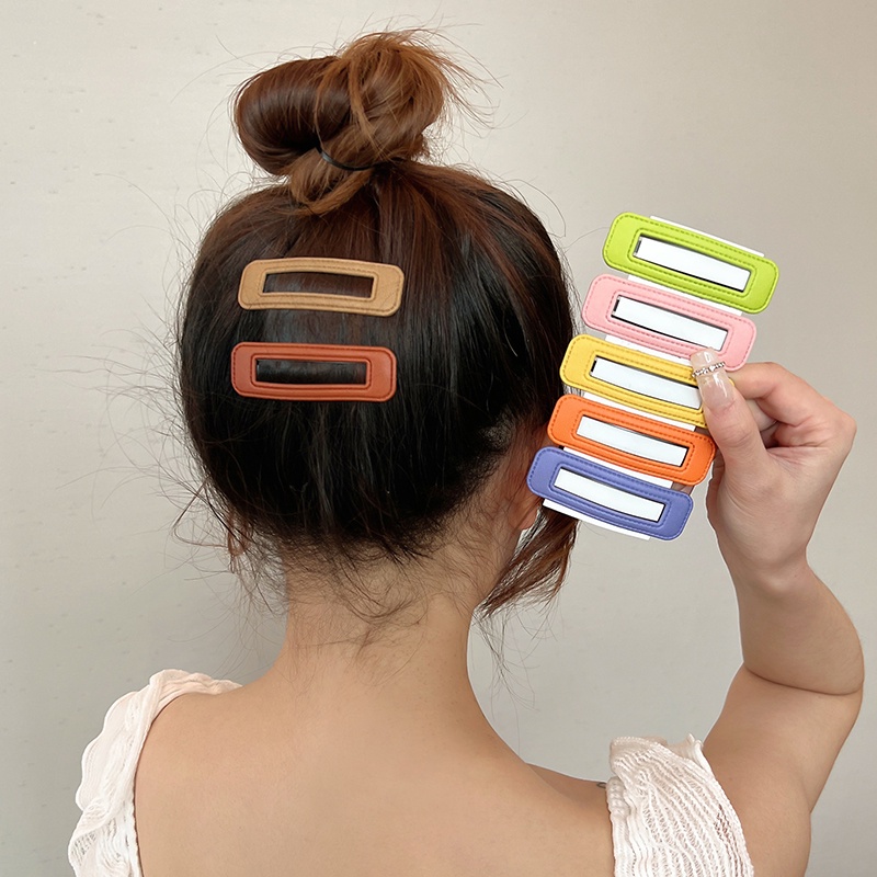 2022 Jepit Rambut Poni Samping Gaya Korea Untuk Wanita