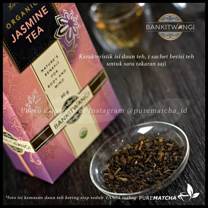 

Bankitwangi - Jasmine Tea Organic Box 60Gr Teh Melati Organik Premium