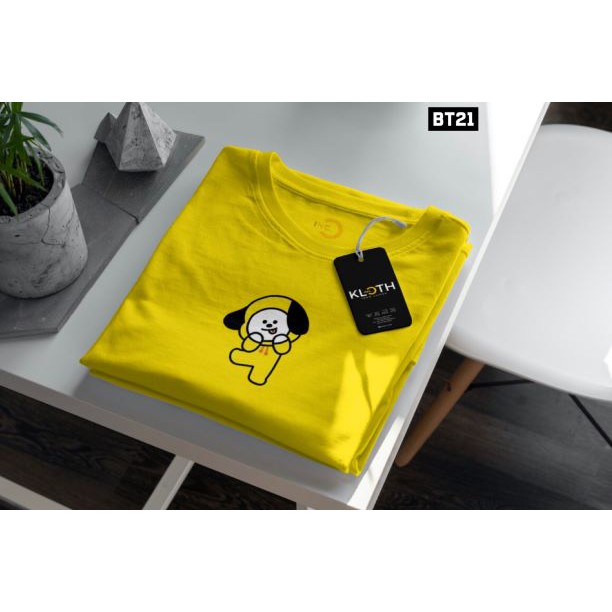 [SALE] Kaos BT21 Cotton Combed 24s Premium Unisex All Characters Dewasa dan Anak