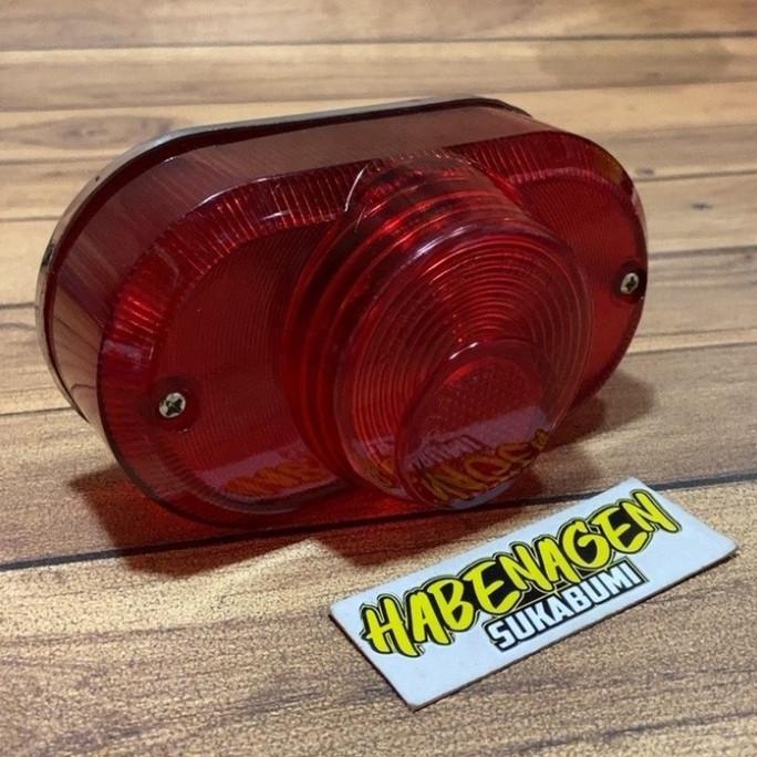 stop lamp stoplamp lampu mika rem belakang honda c50 pispot s90 c70