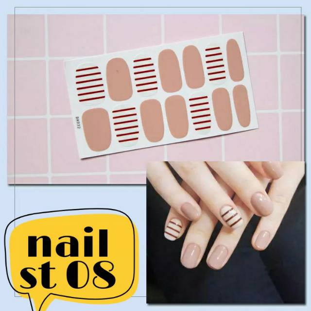 STIKER KUKU LUCU / NAIL ART
