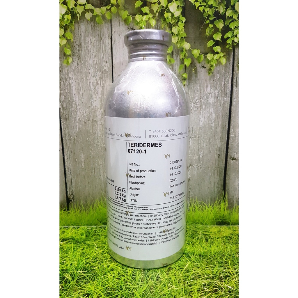 TERIDERMES inspired TERRE D'HERMES by Luzi kemasan segel 500ml