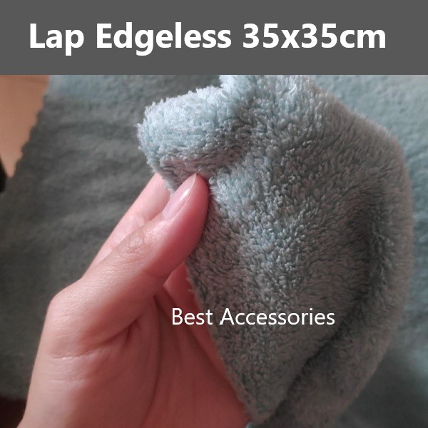 Kain Lap EDGELESS Microfiber 35 x 35 cm 320 GSM Poles Detailing Mobil 707