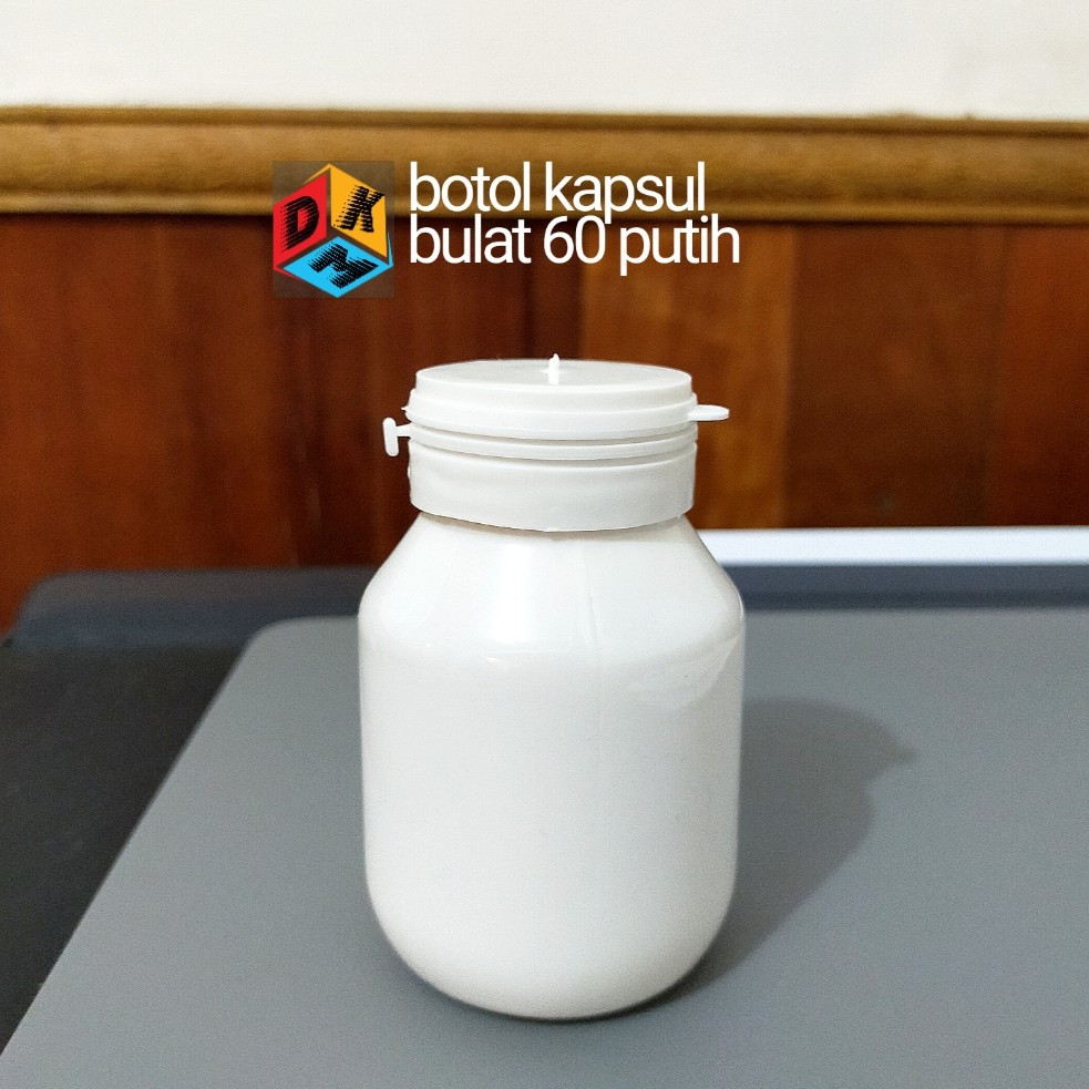 Jual Botol Kapsul Bulat Putih Shopee Indonesia