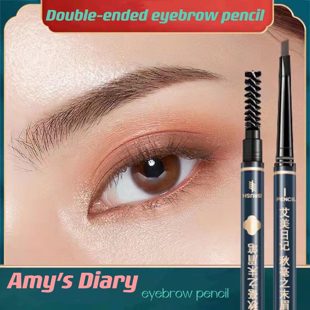 Eyebrow Pencil alis AMY'S DIARY  Waterproof Long-Lasting (ORIGINAL)