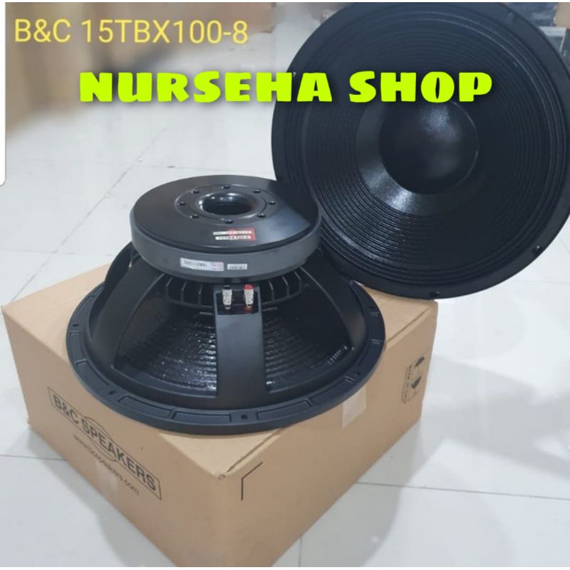 Speaker Component B&C 15TBX100 Woofer 15 inch BNC 15 TBX 100