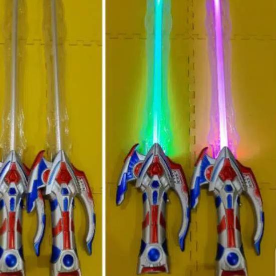 Mainan pedang ultraman zero orb mebius geed seven taro ,,