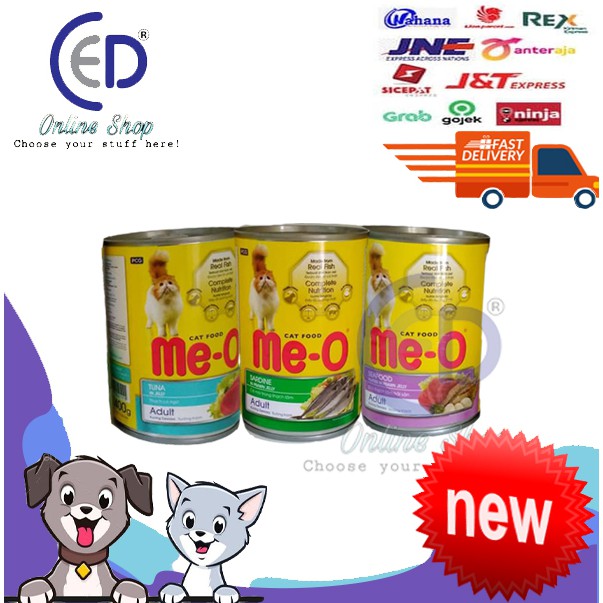 Makanan Kucing Basah Meo Kaleng 400GR