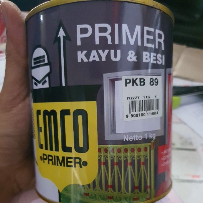 Jual Emco Primer Cat Dasar Kayu Dan Besi 1kg Pilih Warna Shopee Indonesia 8137