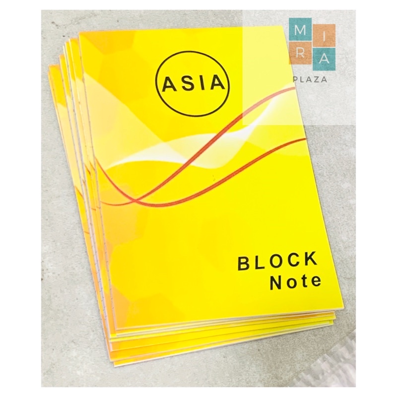 

ASIA BLOCK NOTE A6 BERGARIS BUKU CATATAN & SEMINAR 1 PAK @10 BUKU