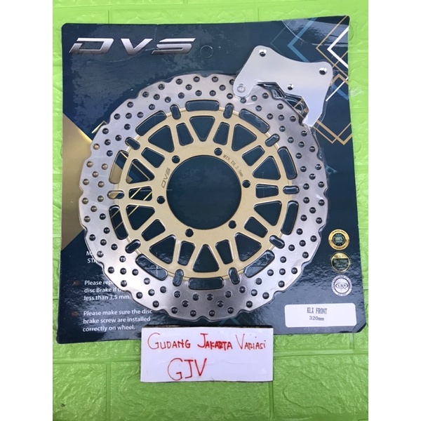 Piringan Disk Depan Klx 150 Cakram Depan Lebar Variasi Klx 150 320 mm plus Breket