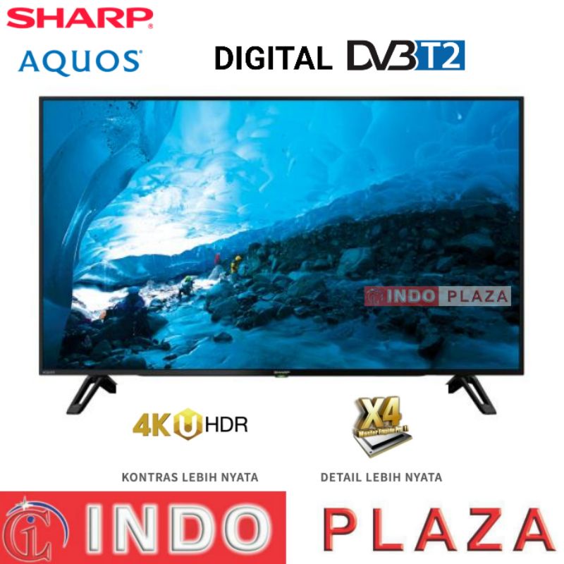 TV SHARP 60 Inch 4T-C60CH1X 4K ULTRA HDR DIGITAL