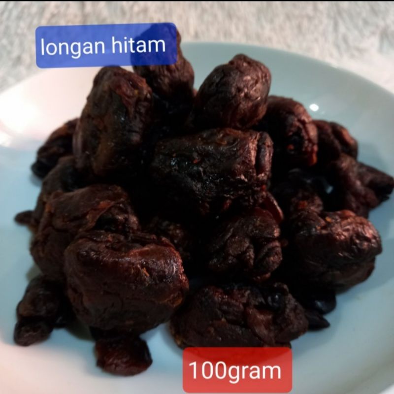 

Longan Hitam 100gram/ Lengkeng Hitam 100gr