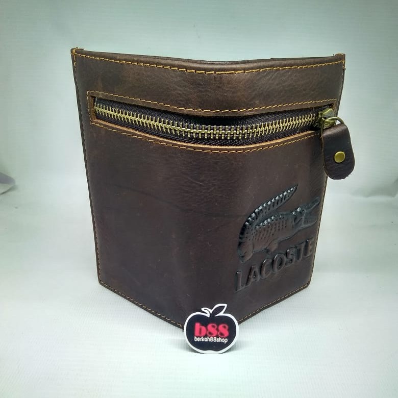 Dompet Kulit Asli Pria 3/4 / Dompet Kulit LC 701 / Dompet Tanggung Murah