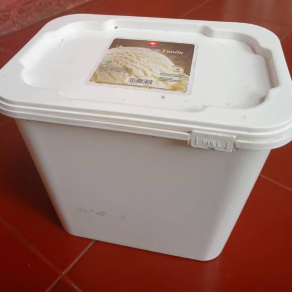 New Arrival  Box Es Krim 8 Liter / Kotak Es Bekas Diamond / Hidroponik / Tempat Makanan / Hidroponik