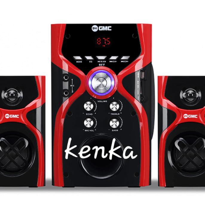 Super Sale speaker GMC 887F BT ( Usb,SD card,fm radio,mic,karaoke) Ready Stock