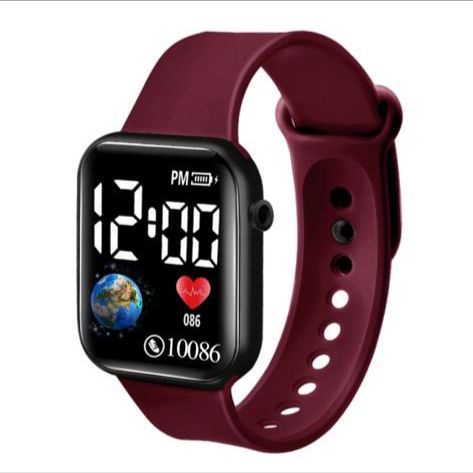 JAM TANGAN LED DIGITAL POLOS PRIA WANITA C1 3