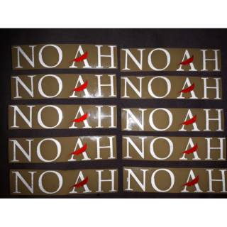  NOAH  Logo  Cutting Sticker Sticker 3M SAHABAT NOAH  