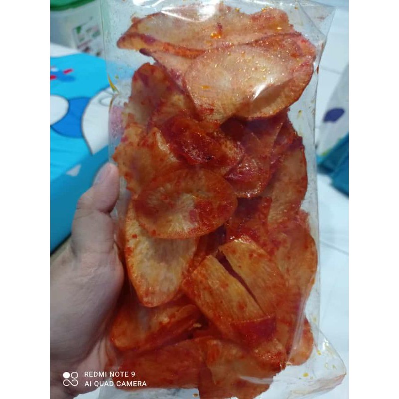 

keripik balado pedas
