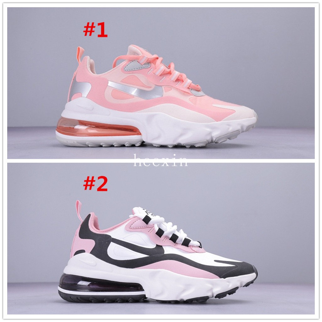 pink and black air max 270 react
