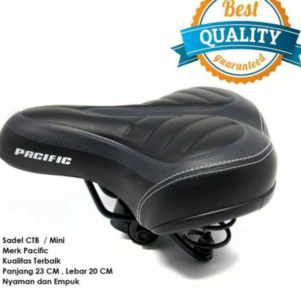♥ PACIFIC / POLO Sadel Sepeda Lipat / Jok Sepeda Lipat / Jok Sepeda Empuk / Sadel Sepeda Empuk ➺