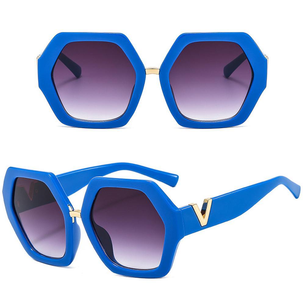 Lily Wanita Oversized Sunglasses Ins UV400 Fashion Matahari Shades