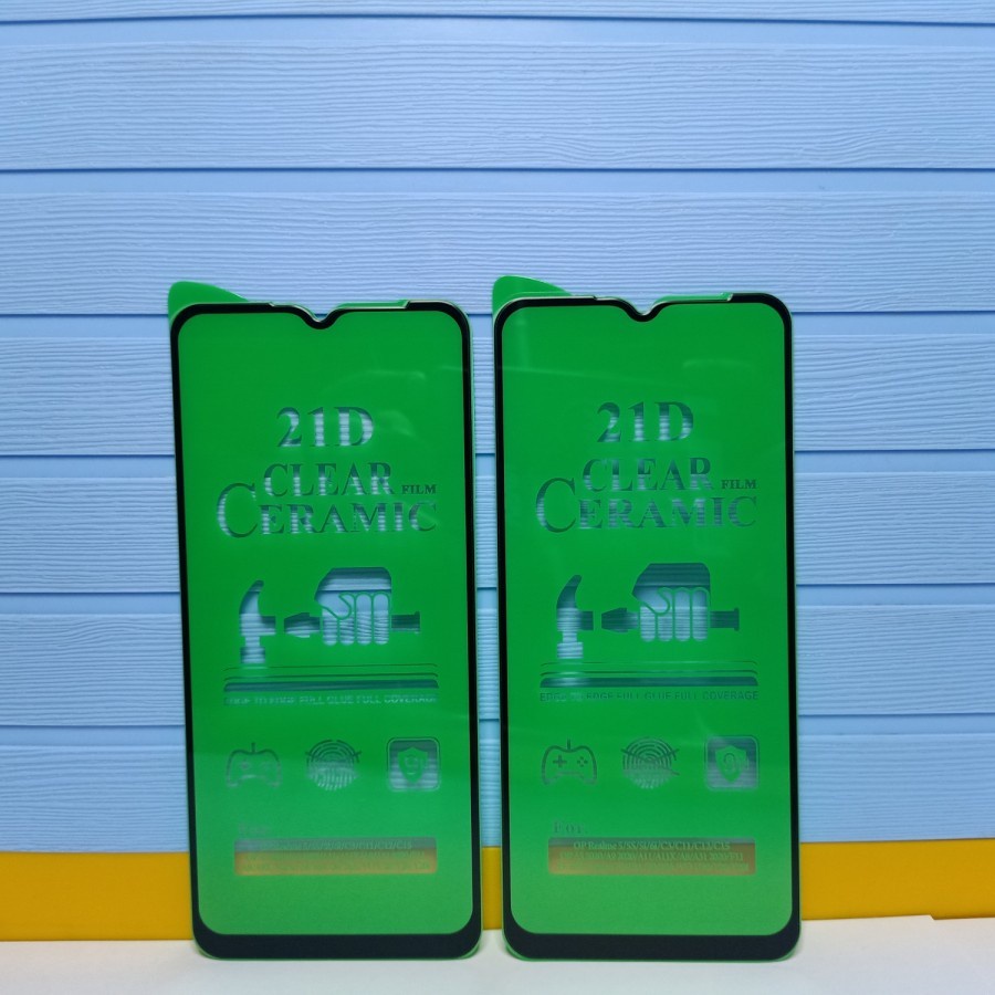 Tampered Glass TG Screen Protector Clear Ceramic 21D Full Layar Xiaomi Redmi 9T