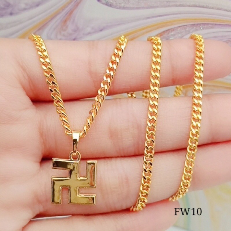 kalung titanium swastika terlaris