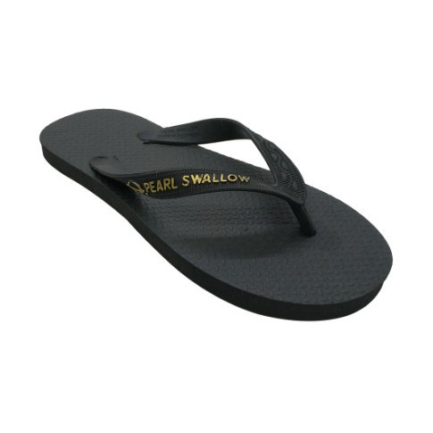 SATUAN Sandal Jepit Sun Swallow Hitam / Full Black 9, 9.5, 10.5, 11 dan 12