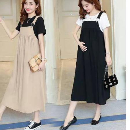 ♥ BAJU HAMIL MODERN OVERALL BUMIL XAE BAJU IBU HAMIL PAKAIAN BUMIL DRESS HAMIL MURAH KEKINIAN ✳