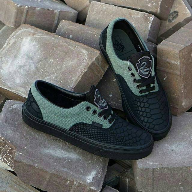 Sepatu Vans x Harry Potter Era Slytherin Premium High Quality