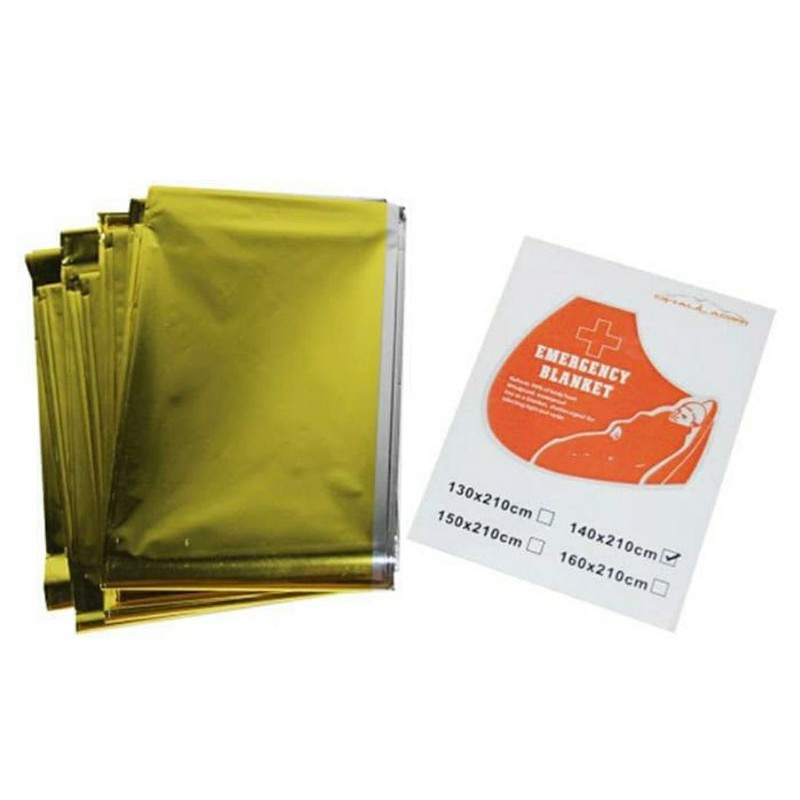 Selimut Emergency Blanket Gold Dhaulagiri