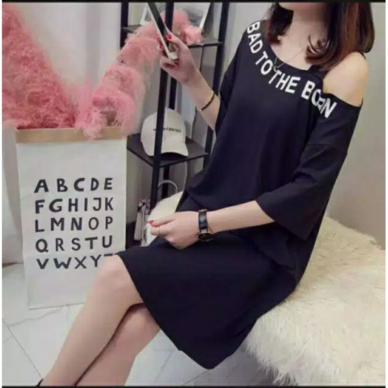 Dress Nakal bahu terbuka (yang original) Baju wanita