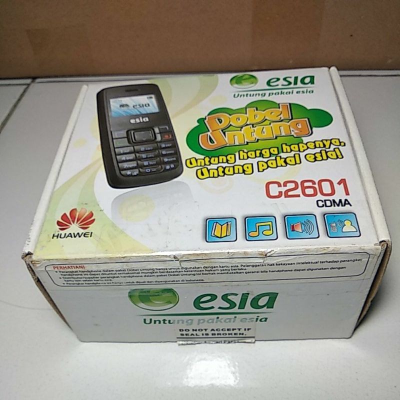 PRELOVED : CDMA hp esia C2601 handphone jadul