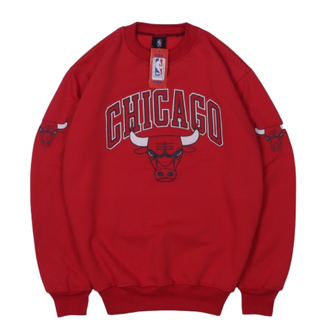 Sweater Crewneck NBA CHICAGO BULLS / Crewneck Pria / Crewneck Wanita Available M L XL Casual Good Brand Quality (Fulltag) Realpict