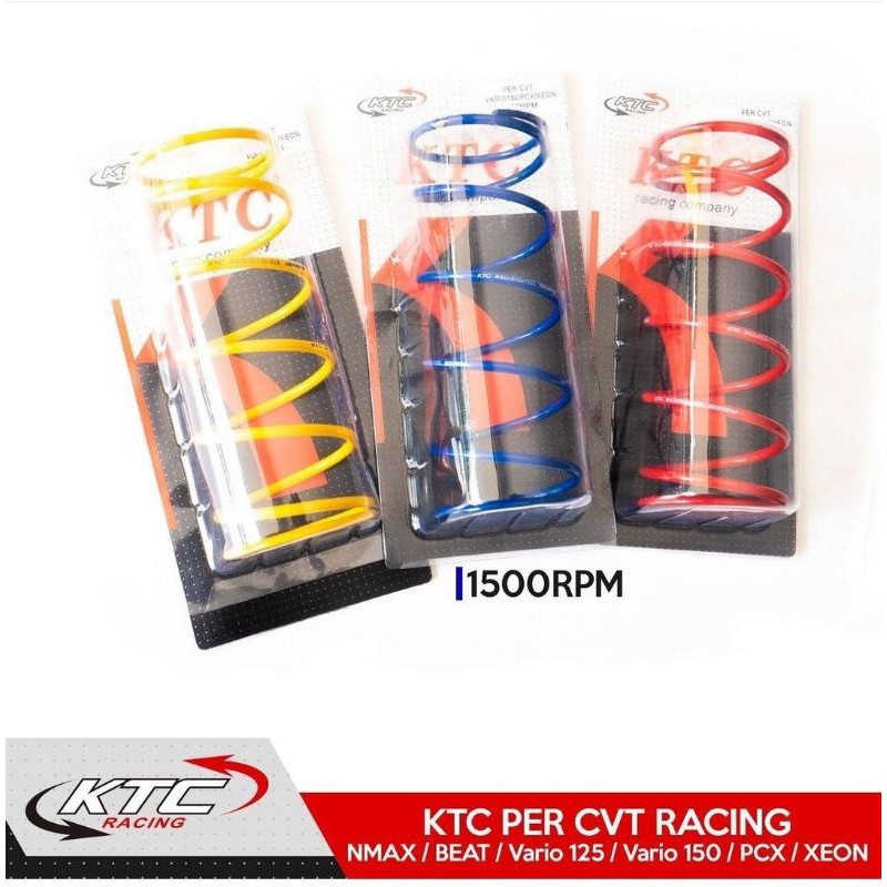 Per Cvt Racing KTC Original Ready Motor Nmax,Aerox,Lexi,Pcx,Vario,Beat,Scoopy,Fino,Mio,Mio Soul,Xeon