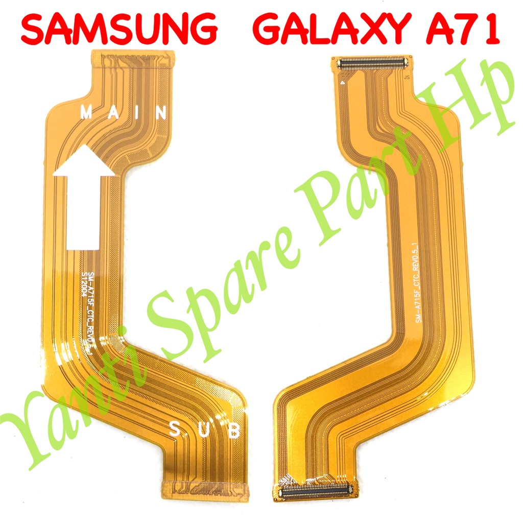 Flexible Board Mesin UI Samsung A71 A715F Original Terlaris New