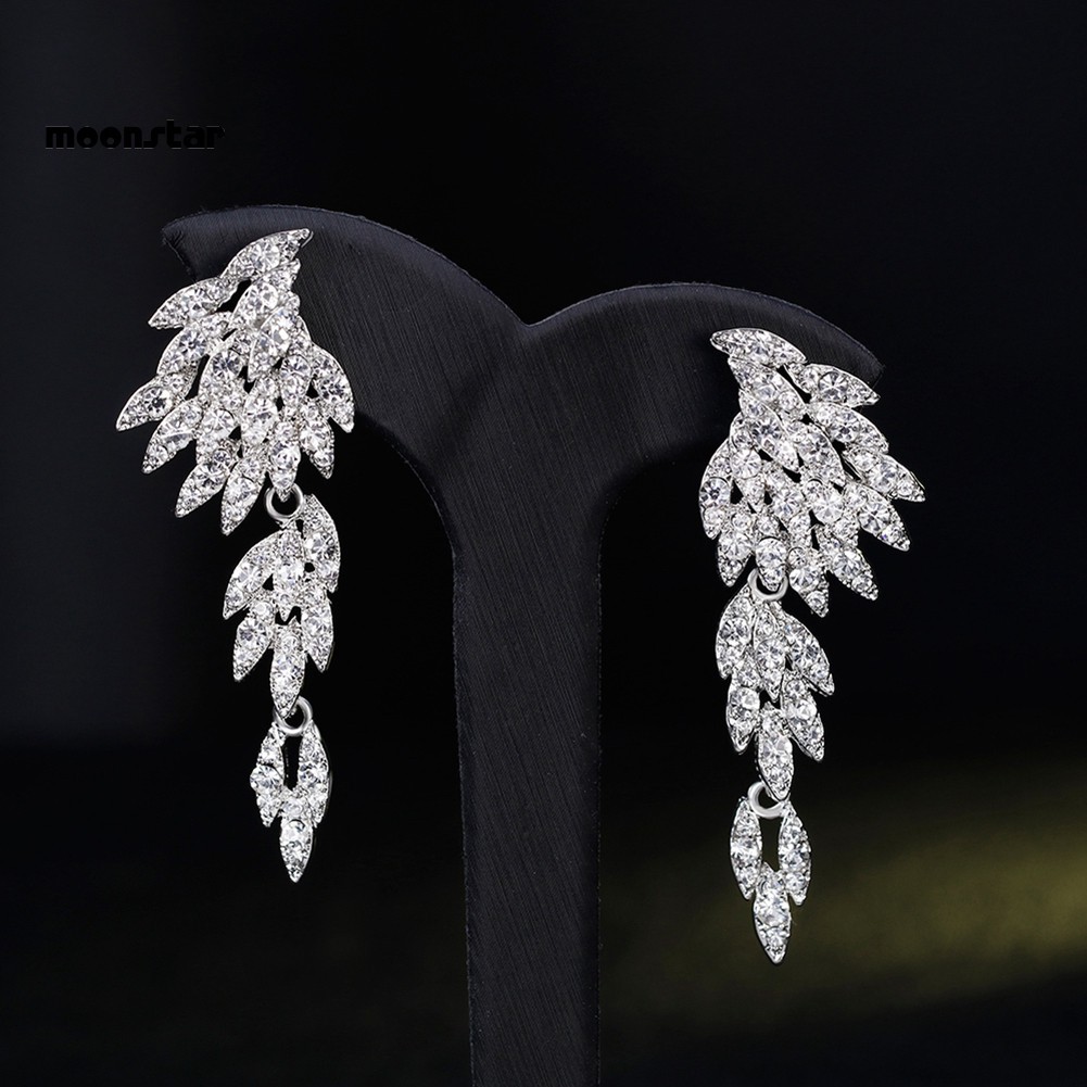 Jual Anting Giwang Elegan dengan Berlian Imitasi untuk Wanita Terlaris
