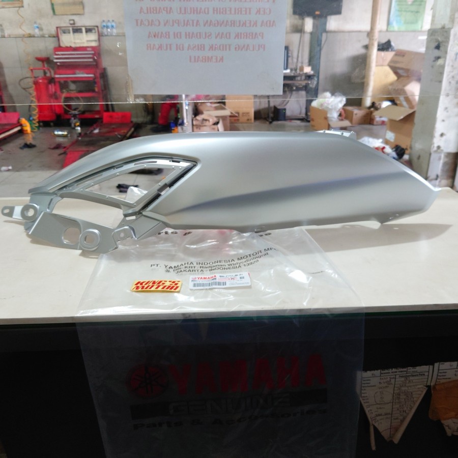 COVER BODY ALL NEW NMAX N MAX SILVER KIRI B6H-P7 ASLI YAMAHA