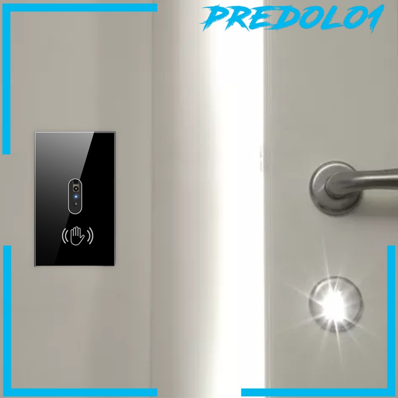 (Predolo1) Saklar Lampu Bahan Tempered Glass Dengan Sensor Inframerah 10 / 110v