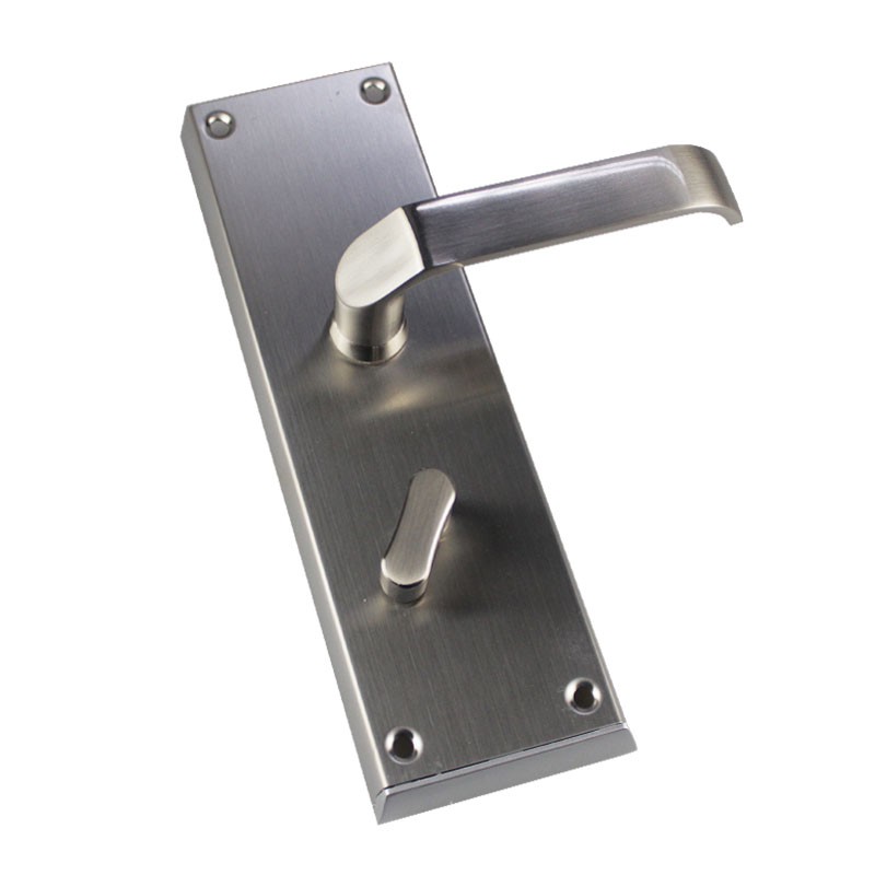 Door Lock With Card RF211 - SILVER [ LEFT ]