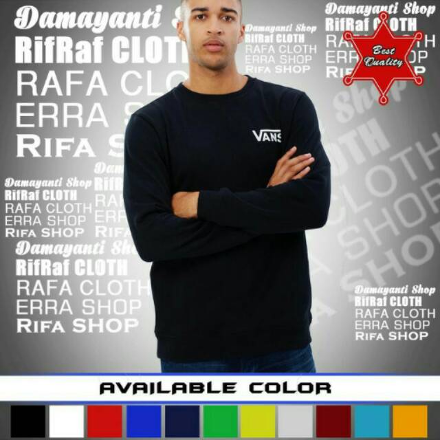 BAJU LENGAN PANJANG VANS/LONGSLEEVE VANS DISTRO/VANS MODERN/VANS SIMPLE